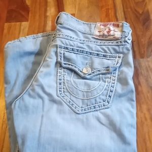MENS TRUE RELIGION STRAIGHT 40X32 JEANS